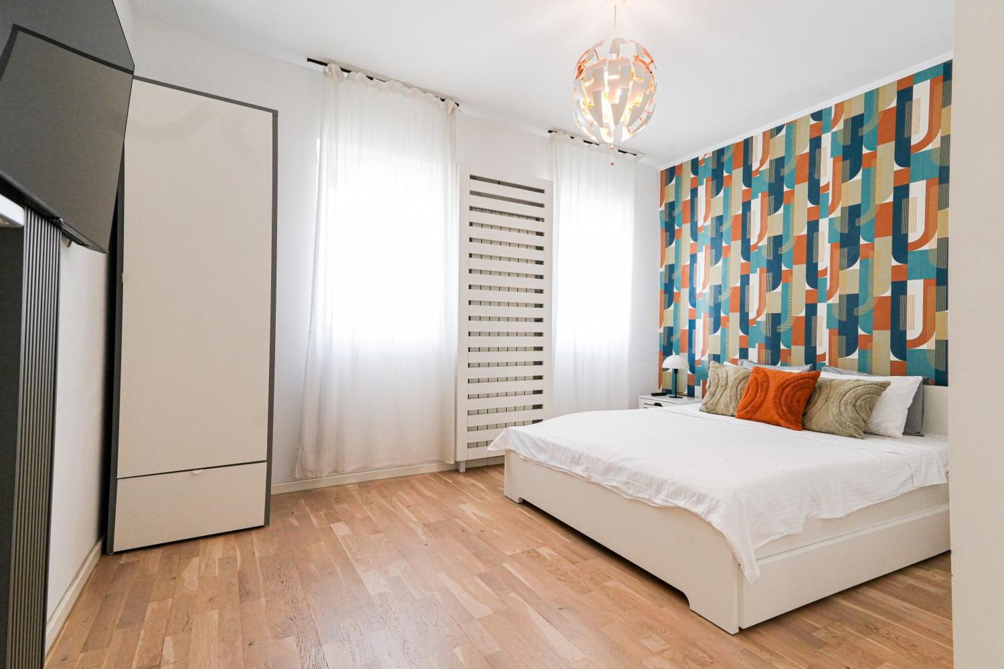 Maria - Modern Apartment With Parking And Workspace Bukareszt Zewnętrze zdjęcie